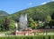 GeyserÂ in the town centre of Sapareva Banya, Bulgaria